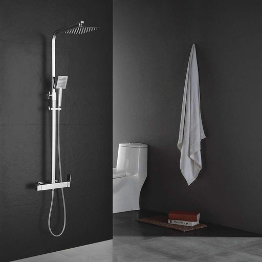 Toallero de mueble de baño cromo 36 cm de Imex