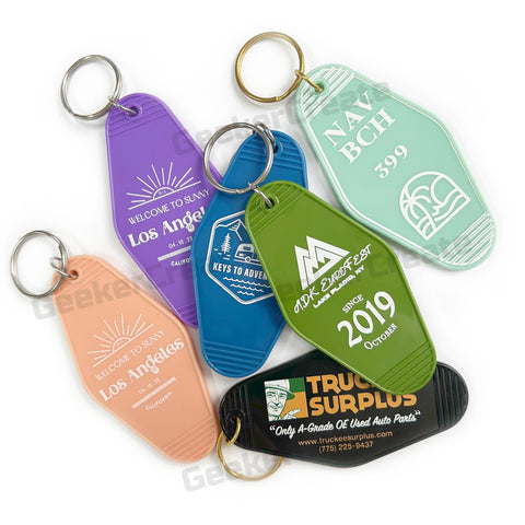 UV Printing Vintage Keychain