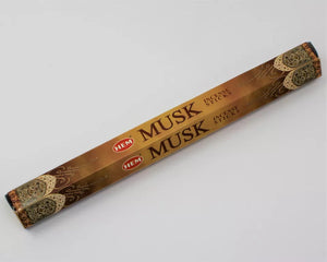 Musk Hem Incense 20 Sticks - Gemini's Eclectic Emporium