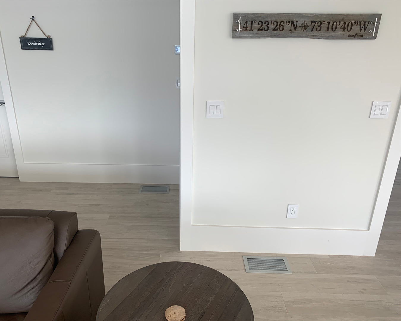 air vent anodized clear white oak flooring white trim brista homes by kulgrilles