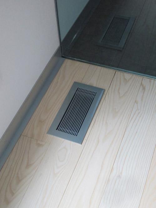 air vent covers brushed chrome finish light oak hardwood floor silver baseboard by kulgrilles