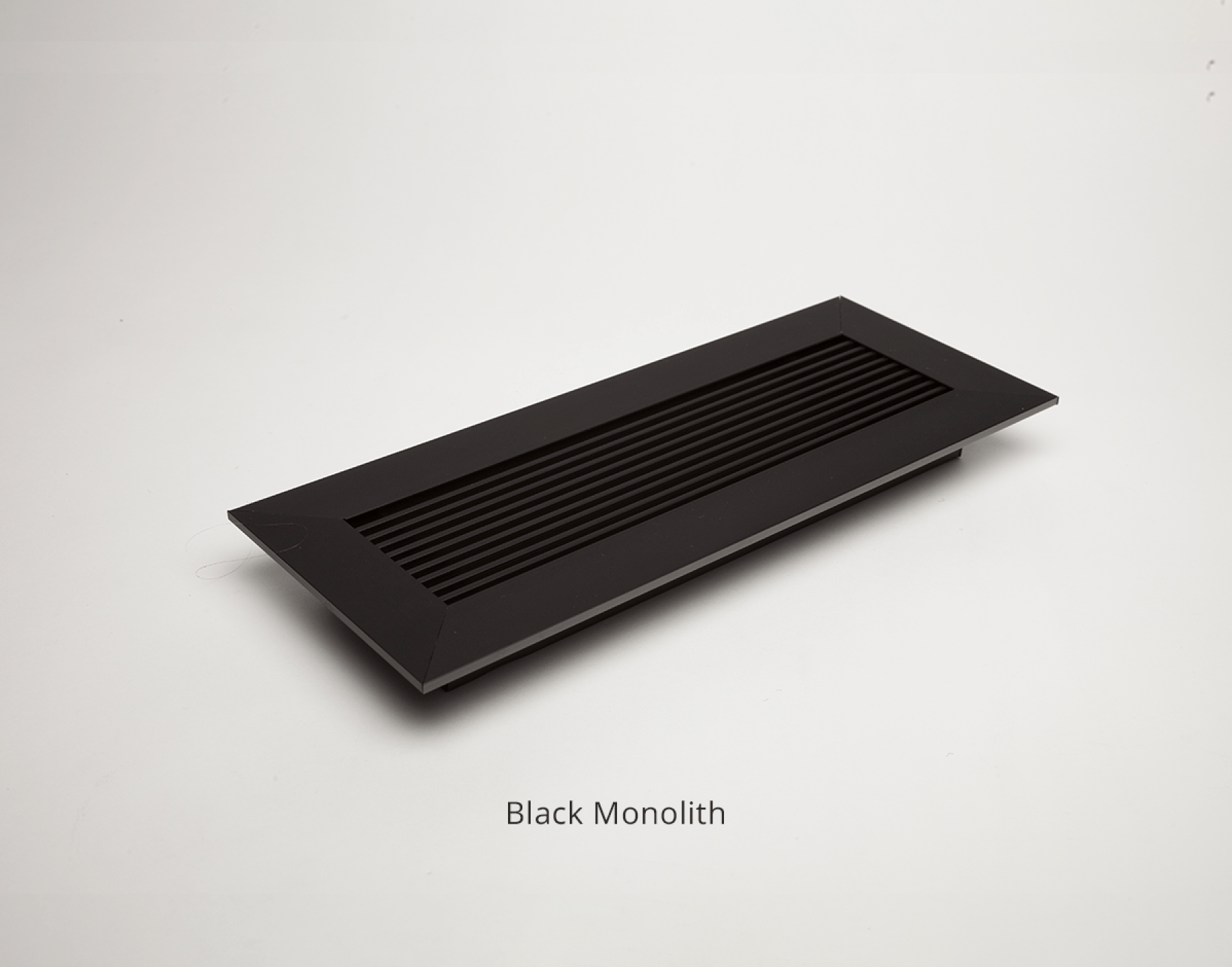 Black Monolith vent cover from kul grilles