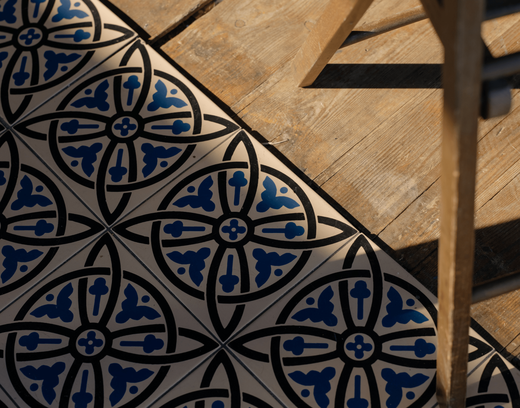 moroccan tile floor