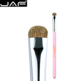 JAF Brand 7pcs Eyeshadow Brushes for Makeup Classic 100% Natural Animal Hair Eye Shadow Blending Make Up Brush Set JE07PY