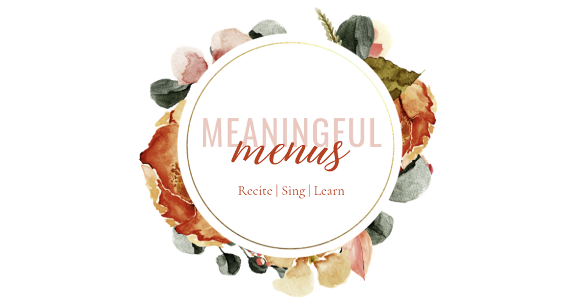 Meaningful Menus