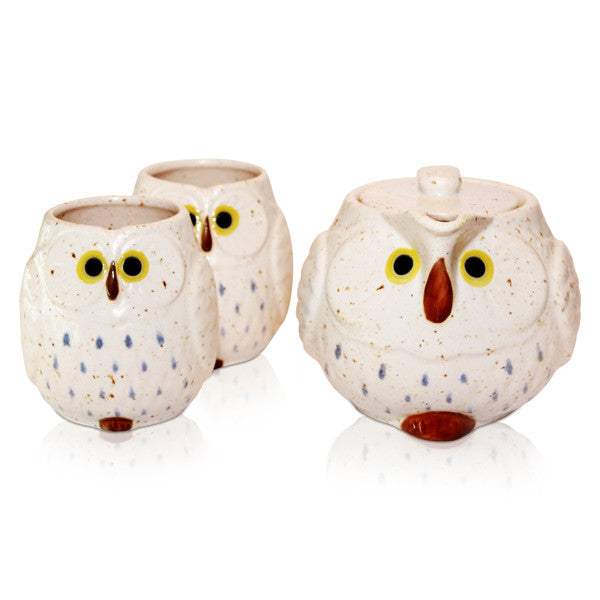 Lucky Owl Tea Set