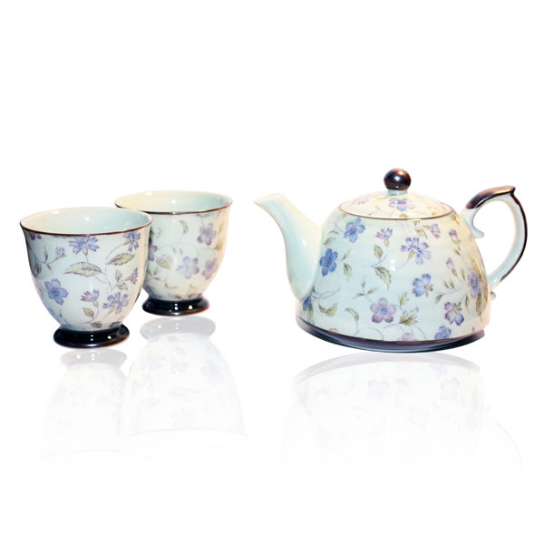 Otozure Blue Teapot 2 Cup Set