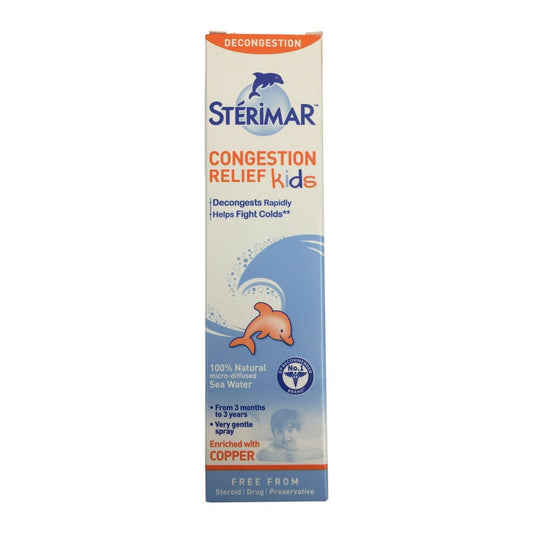 Sterimar Kids Congestion Relief Decongestant Nasal Spray 50ml