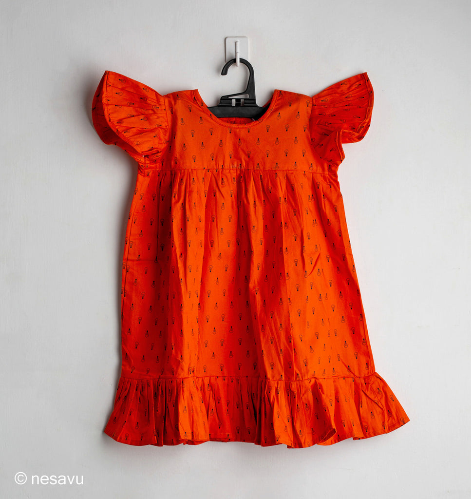 Blue Handworked Yoke Tulle Net Frock | Nakshatra Kids | Dresses for Baby  Girl and Boy