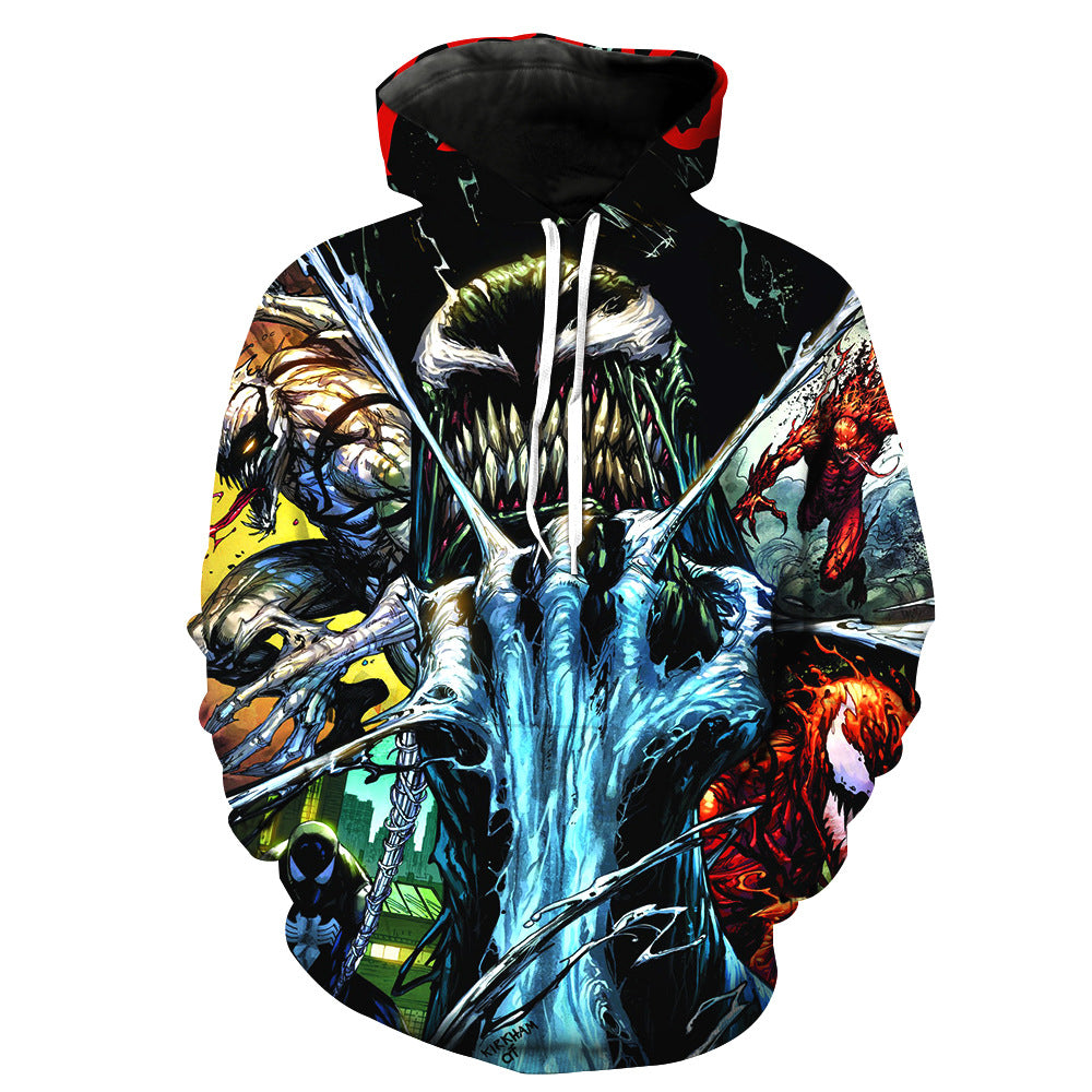 deadpool venom hoodie