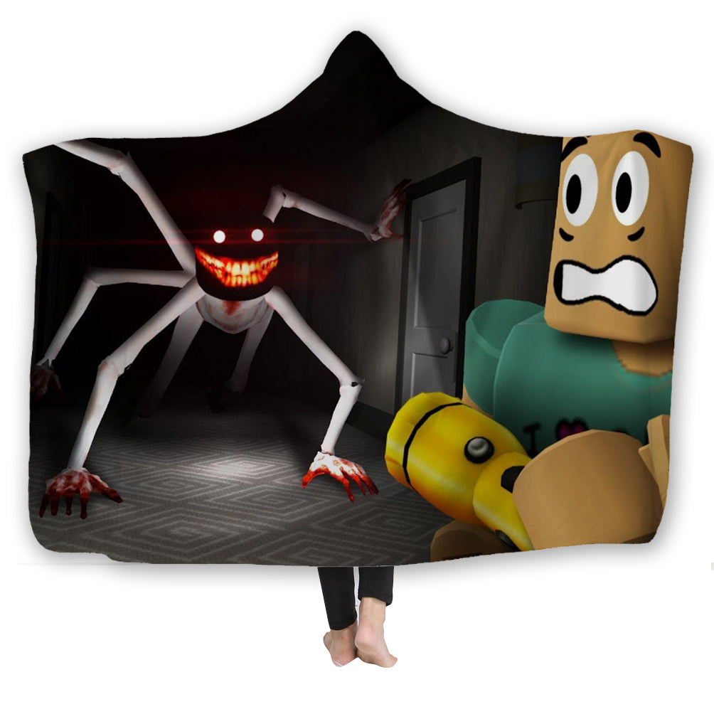 Roblox Denis Daily Hooded Blanket Microfiber Fleece Blanket Adult Kid Prosholiday - denis roblox toy animation