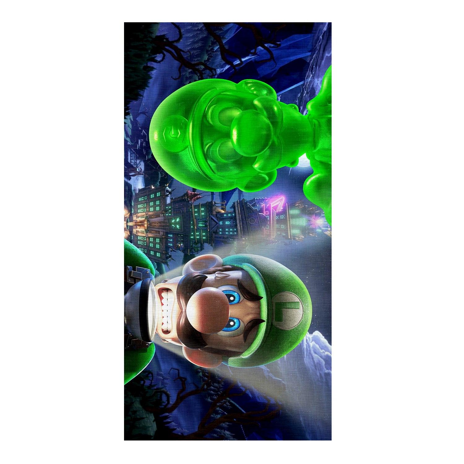 Luigi S Mansion 3 Towel Lightweight Absorbent Facial Towel - denis daily roblox mansion