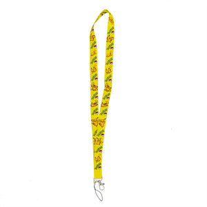 Pokemon Pikachu Lanyard Keychain Holder For Phones Id Badge