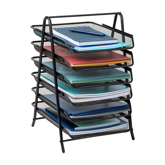 Mind Reader Network Collection, 4-Tier Paper Tray with Removable Drawe –  Mindreaderstore