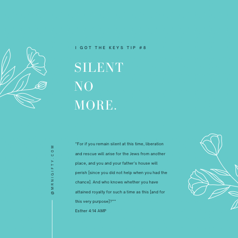 Blog, silent no more