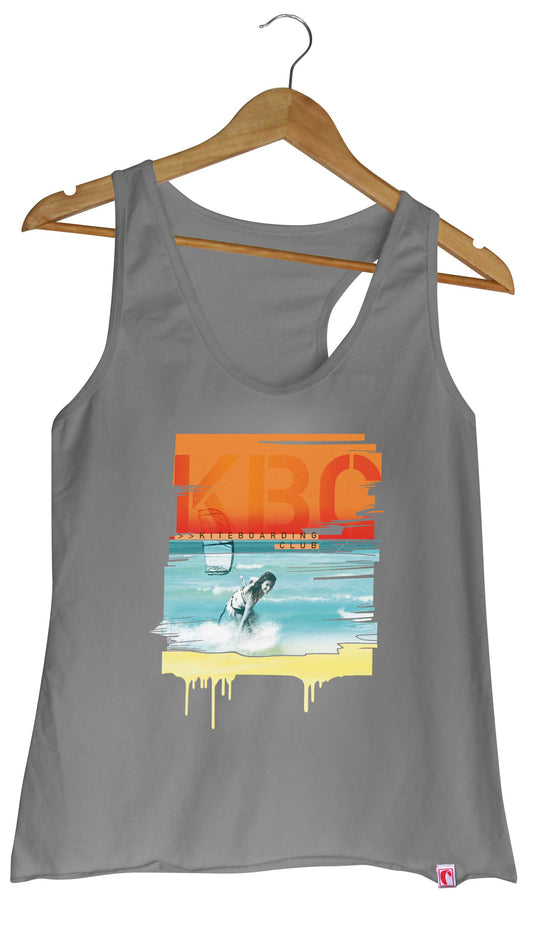 KBC Ladies Shirt Tanktop "CHARLOTTE" grey