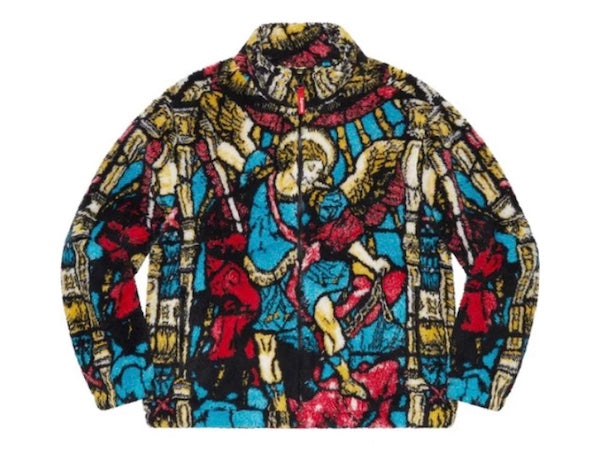 Supreme Saint Michael Fleece Jacket – Believeshops.com