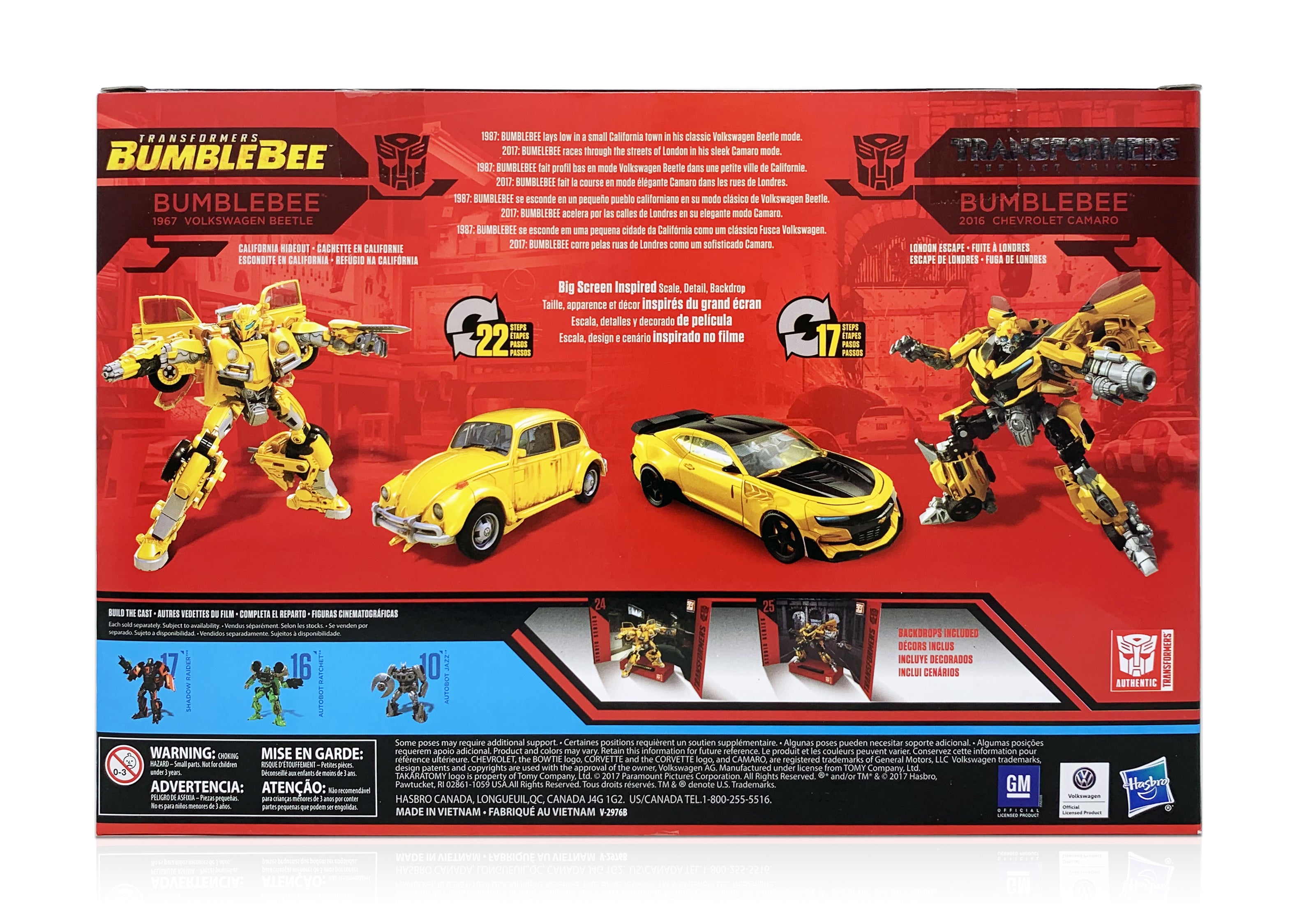 transformers studio series 24 and 25 deluxe class bumblebee 2pk