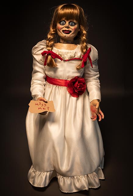 life size annabelle doll