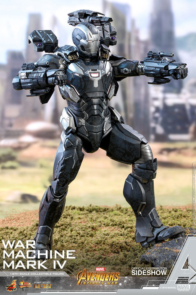 Hot Toys Marvel Avengers Infinity War War Machine Mark Iv Diecast 16 Scale Action Figure