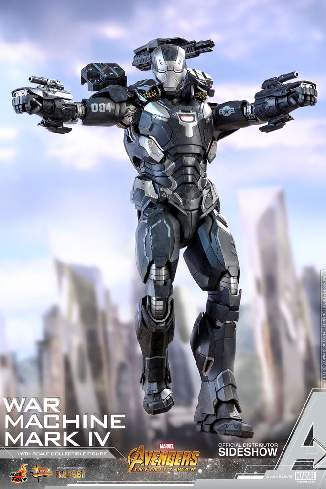 Hot Toys Marvel Avengers Infinity War War Machine Mark Iv Diecast 16 Scale Action Figure