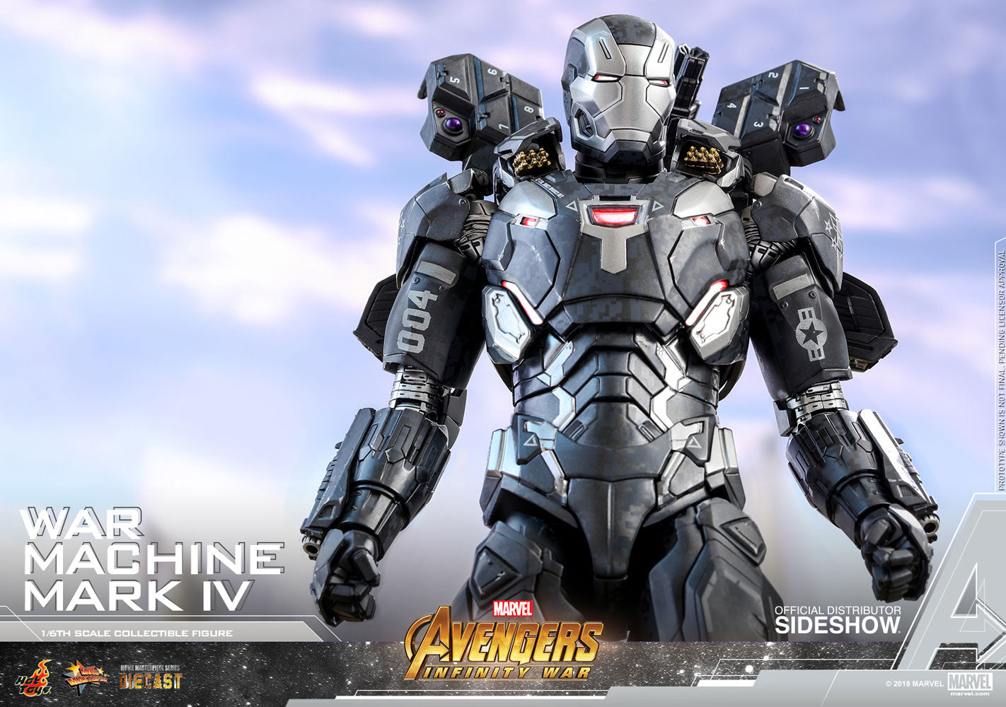 Hot Toys Marvel Avengers Infinity War War Machine Mark Iv