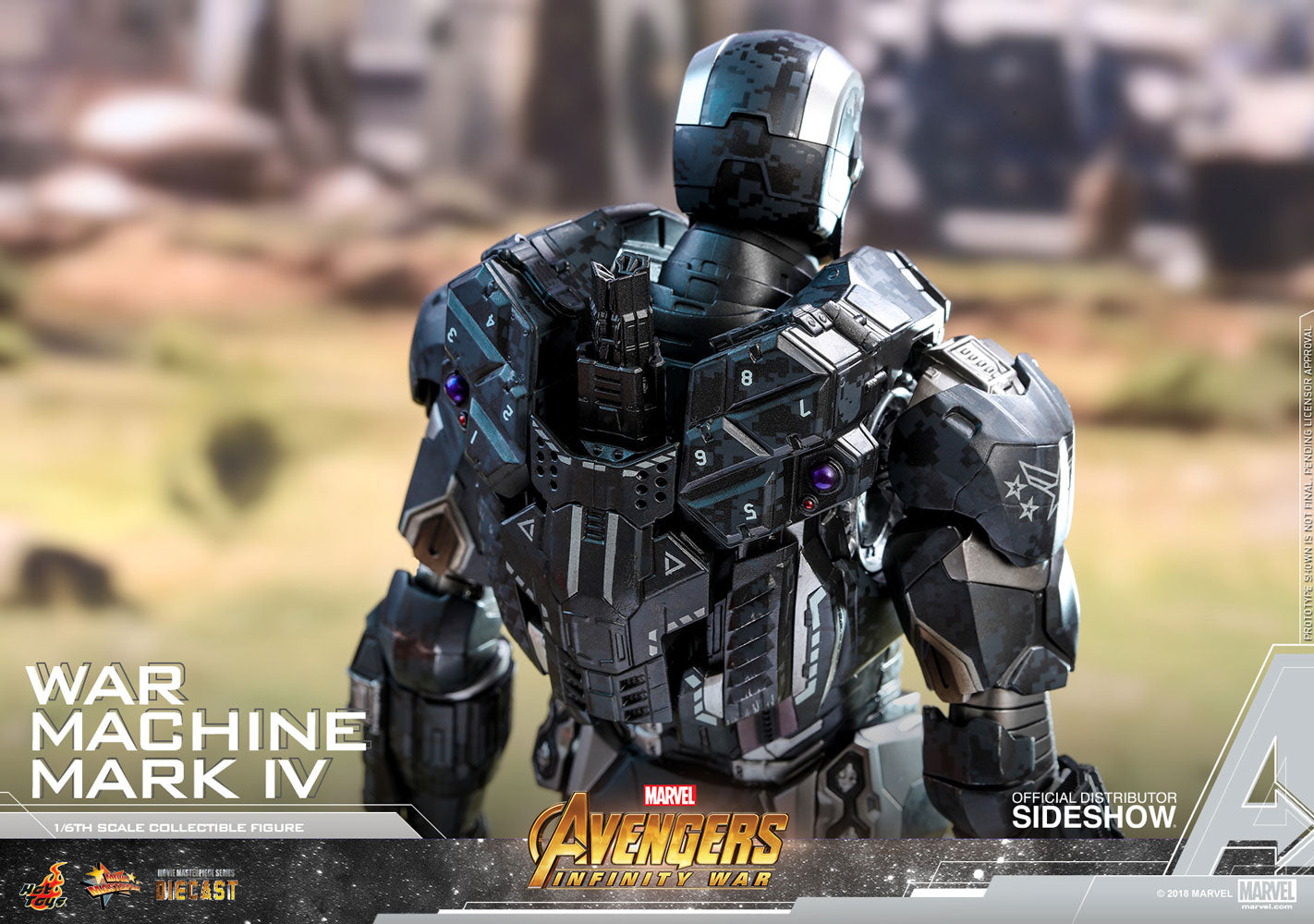 hot toys war machine infinity war