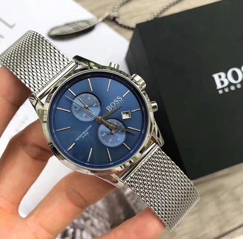 MONTRE HB M-1513441 Fond bleu – Unique Choose