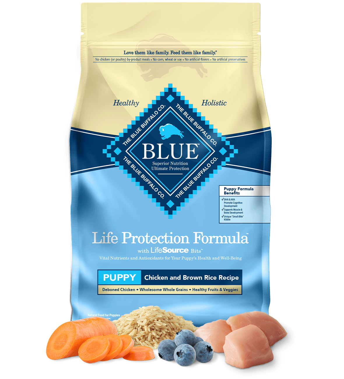 Blue Buffalo - Life Protection Puppy Chicken & Brown Rice Dry Dog Food
