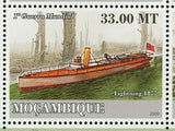 Military Ships Stamp First World War WWI Meko Frigate Warrior S/S MNH #3101-3106