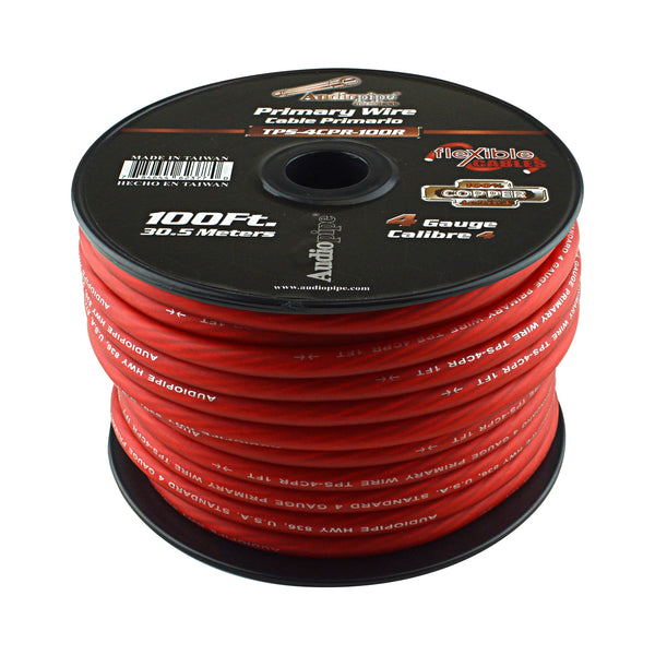 200' Super Flexible 8 Gauge Power & Ground Wire Cable 100' Red 100 ft –  Pricedrightsales