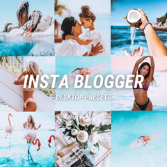 Insta Blogger Lightroom Presets for Desktop & Mobile - High Quality Lightroom Preset Packs