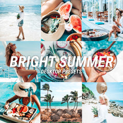 Bright Summer Lightroom Presets for Desktop & Mobile - Best Lightroom Preset Packs