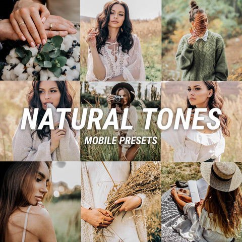 Natural Tones Mobile Preset Bundle