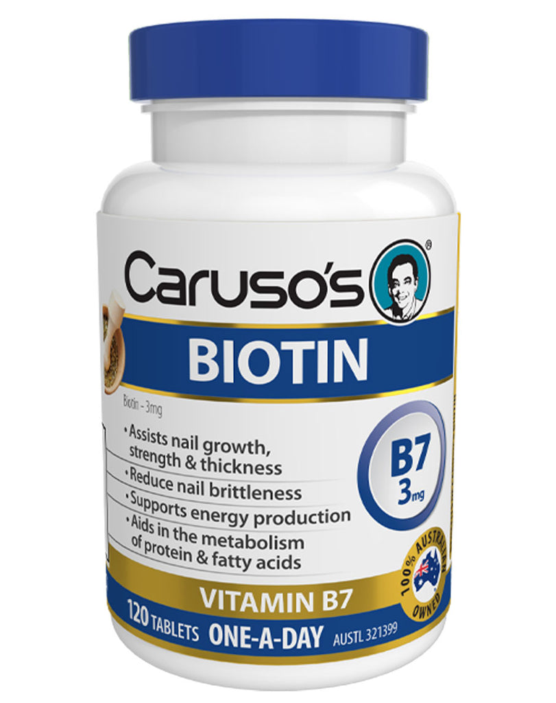 Biotin Vitamin B7 by Caruso's Natural Health Supplement Warehouse