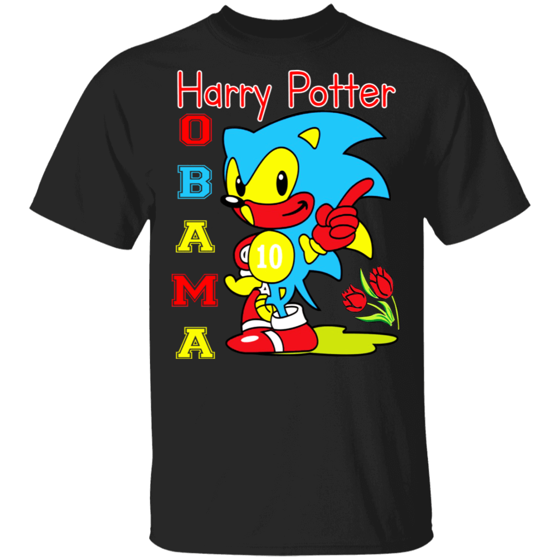 Harry Potter Obama Sonic Version T-Shirts Hoodies