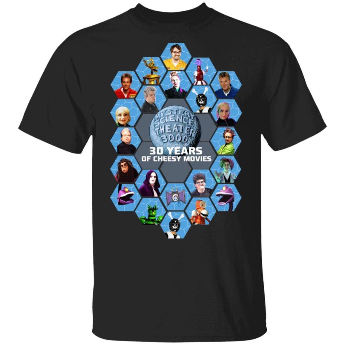 Mystery Science Theater 3000 30 Years Of Cheesy Movies T-Shirt