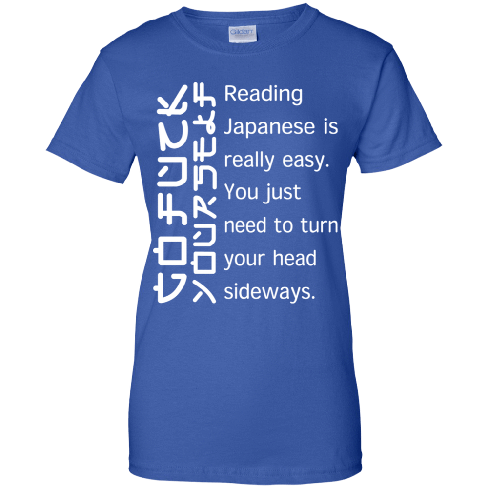 Reading Japanese Is Really Easy T Shirts And Hoodies Tee Ript