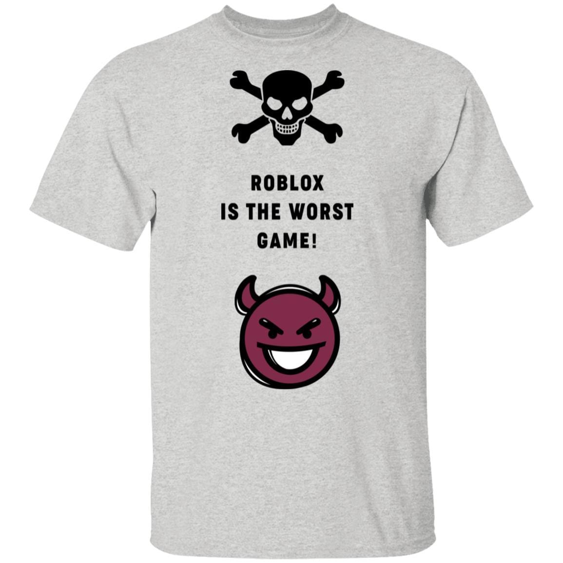 Roblox Is The Worst Game Funny Roblox T Shirts Hoodies Tee Ript Ltd - roblox t shirts grey