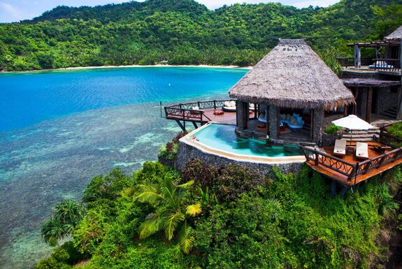 The Most Beautiful Hotels & Pools Around the World - Laucala Island, Fiji