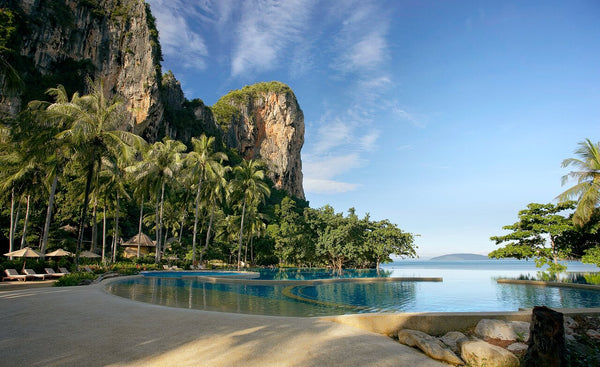 The Most Beautiful Hotels & Pools Around the World - Rayavadee, Thailand