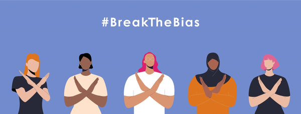 how to celebrate international women's day - Purple #BreakTheBias