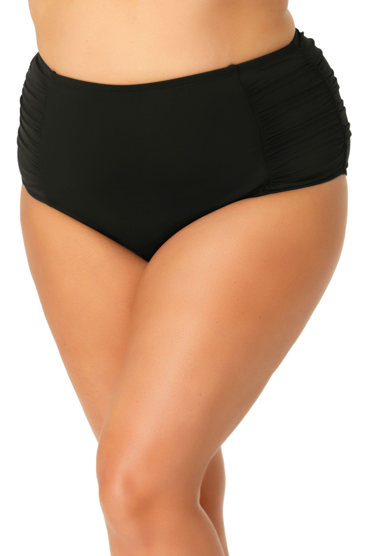 anne cole high waist swim bottom