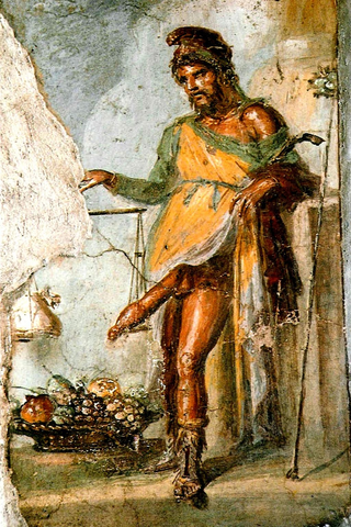 Fresco of Priapus