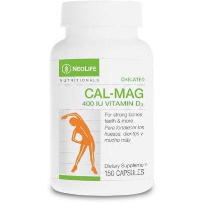 Calcium, Chelated Cal-Mag with 400 IU vitamin D