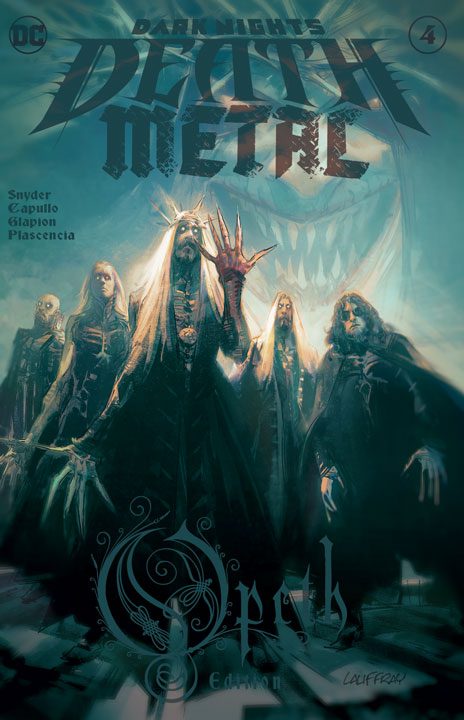 Dark Nights: Death Metal #4 – Edición de Bandas: Opeth Portada Variant –  Smash Comics: Tienda de Comics