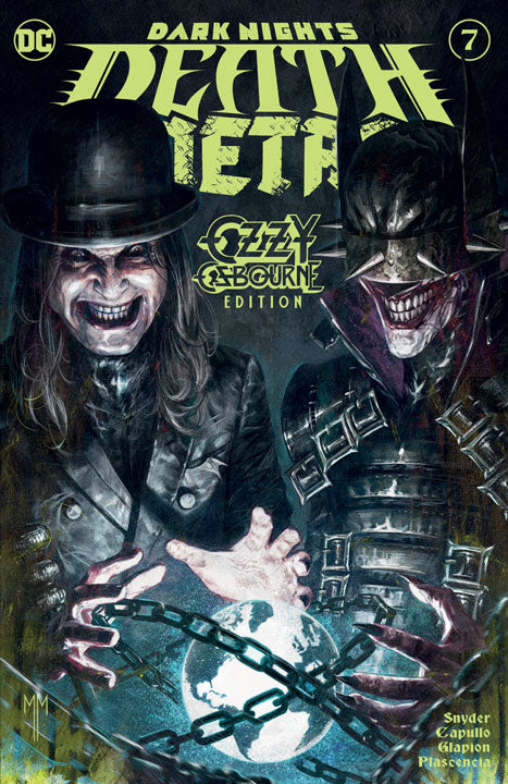 Dark Nights: Death Metal #7 – Edición de Bandas: Ozzy Osbourne Portada –  Smash Comics: Tienda de Comics