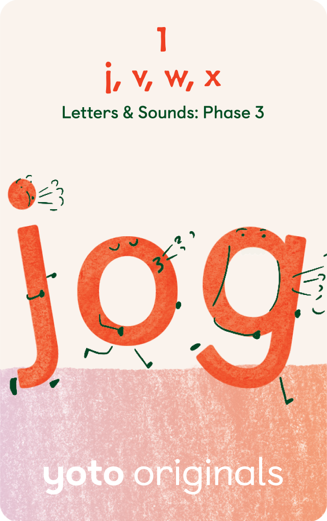Phonics: Letters and Sounds: Phase 3. Yoto