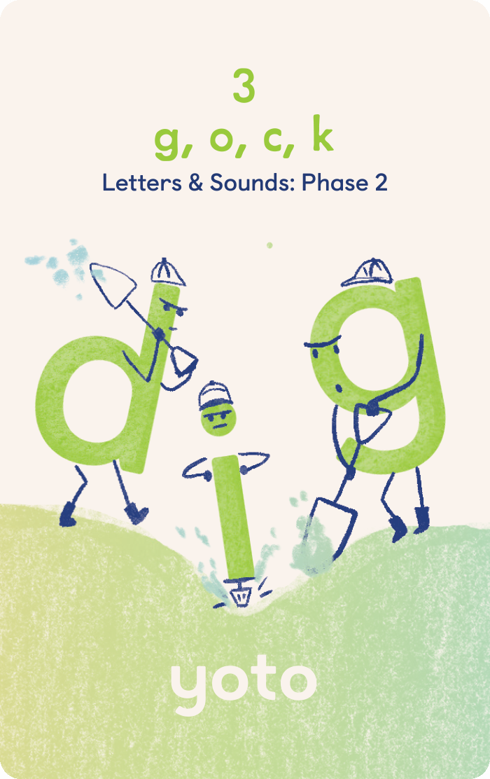 Phonics: Letters and Sounds: Phase 2. Yoto
