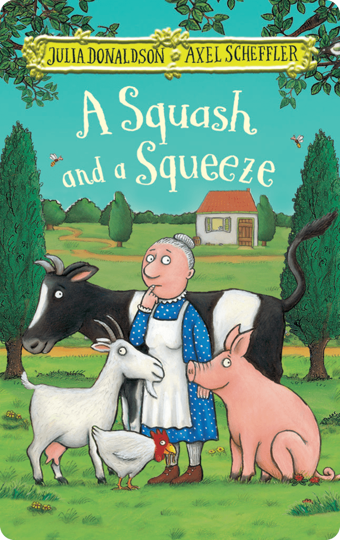 A Squash And A Squeeze By Julia Donaldson Audiobook Card For Yoto Player